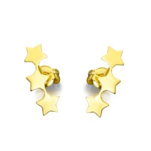 Pendientes Estrellas Oro