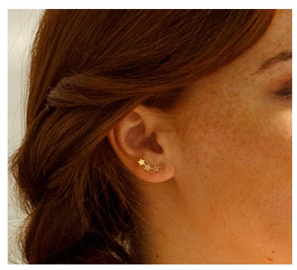 Pendientes Estrellas Oro - Imagen 2