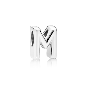 Charm en plata de ley M Letra 797467
