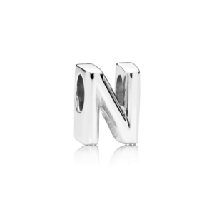Charm en plata de ley Letra  N 797468