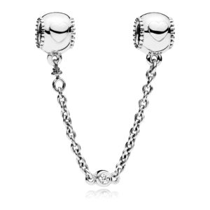 Cadena de Seguridad en plata de ley Corazones Ocultos 796457CZ