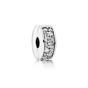 Clip en plata de ley Elegancia brillante 791817CZ