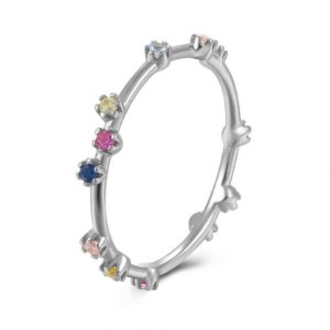 Anillo en plata de ley Dubai