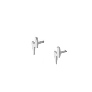 Pendientes en plata de ley MicroRayo