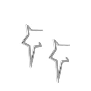 Pendientes en plata de ley Etoile
