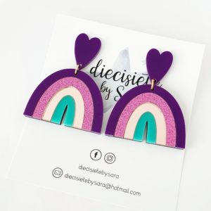 Pendientes Arcoiris