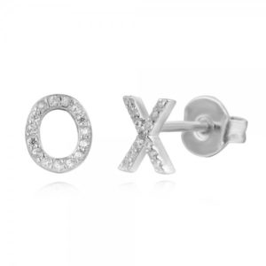 Pendientes en plata de ley XO