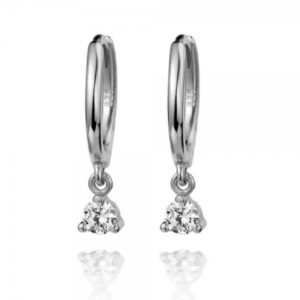 Pendientes Plata de ley Bari