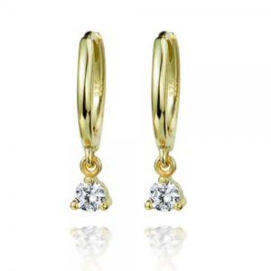 Pendientes Plata de ley Bari Gold