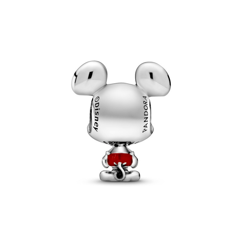 Charm en plata de ley Mickey con Pantalones Rojos 798905C01 - Imagen 2