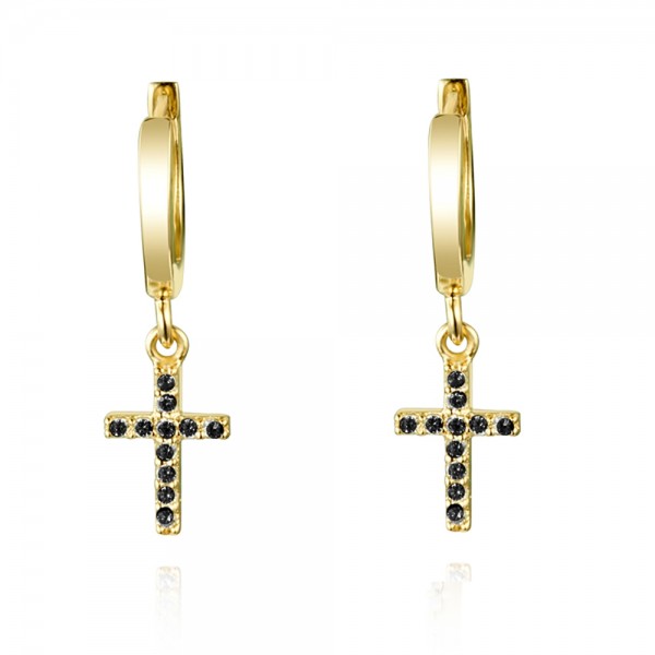 Pendientes Plata de ley Koluse Gold