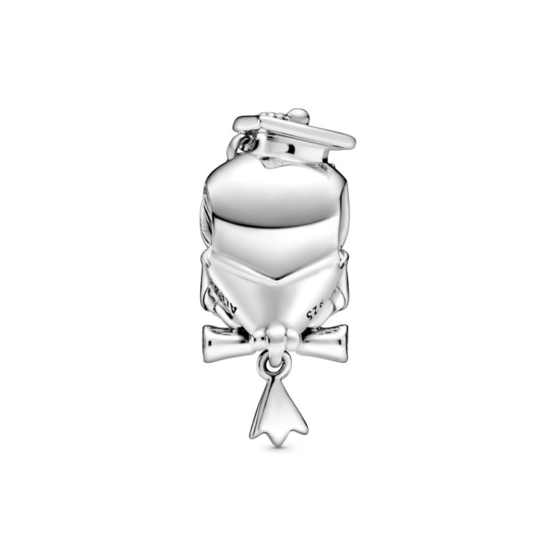 Charm en plata de ley Buho Sabio 798907C01 - Imagen 2