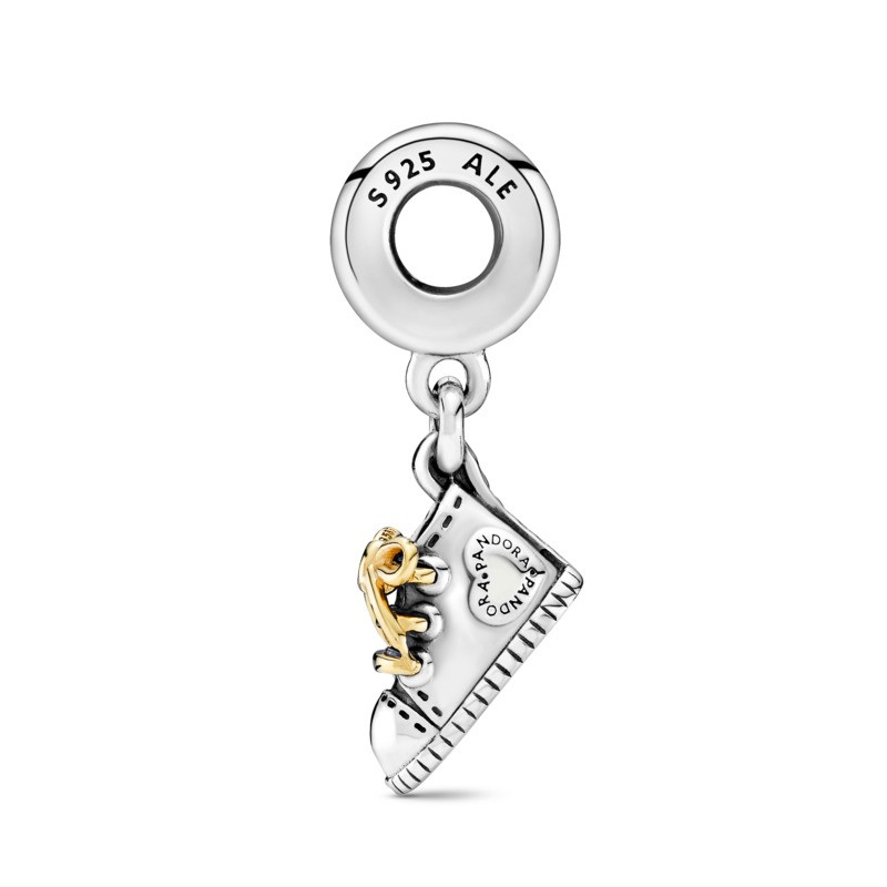 Charm Colgante en plata de ley Zapatito de Bebé - Imagen 3