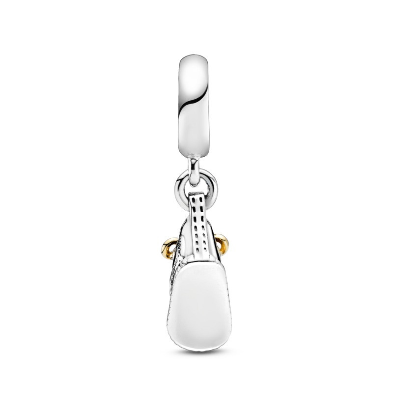Charm Colgante en plata de ley Zapatito de Bebé - Imagen 2