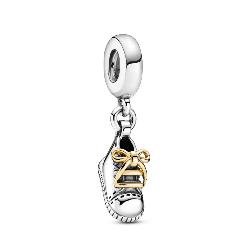 Charm Colgante en plata de ley Zapatito de Bebé