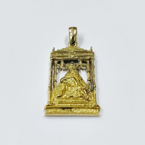 Medalla en Oro de Ley Virgen del Camino Grande