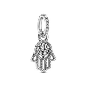 Charm en plata de ley Colgante Hamsa Protectora 799144COOj