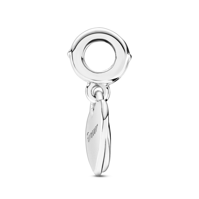 Charm Colgante en plata de ley Doble Madre e Hija - Imagen 3