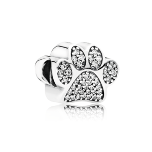 Charm en Plata de ley Huella de Mascota 791714CZ