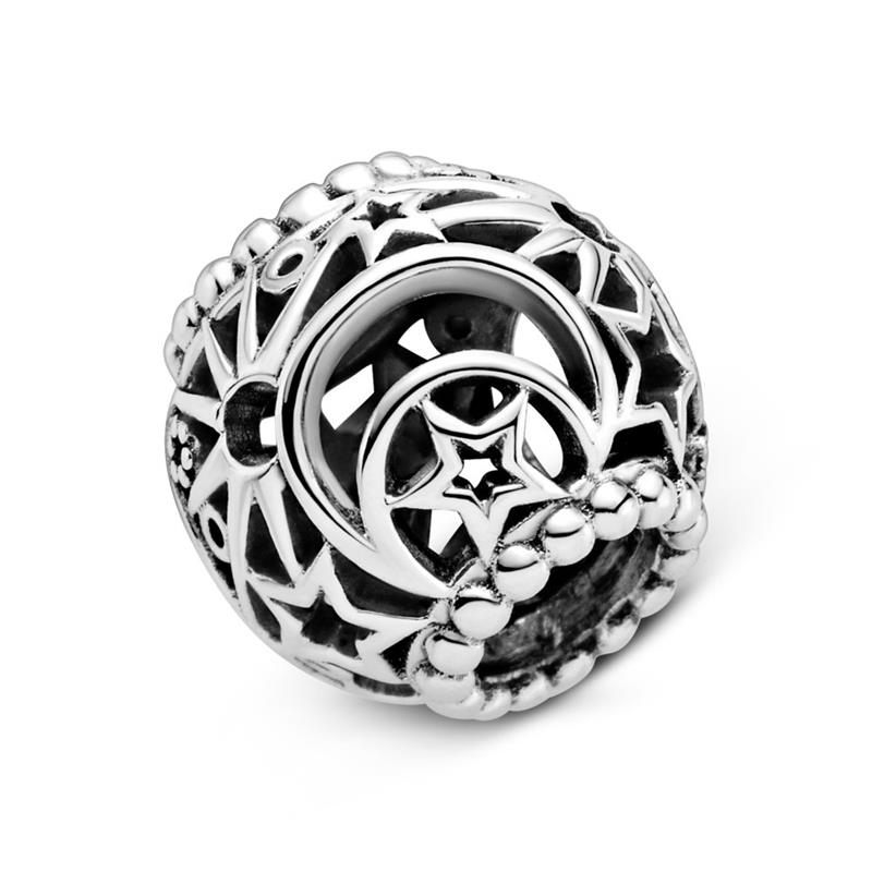Charm en Plata de Ley Sol, Estrellas y Luna 799183C00 - Imagen 2