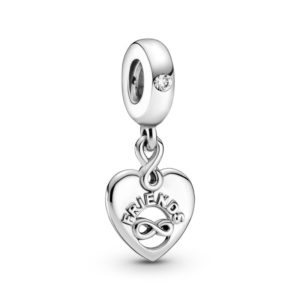Charm Colgante en Plata de Ley Corazón Amigos para Siempre 799294C01