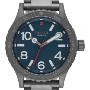 Nixon The 46 All Gunmetal/Dark Blue A916234000