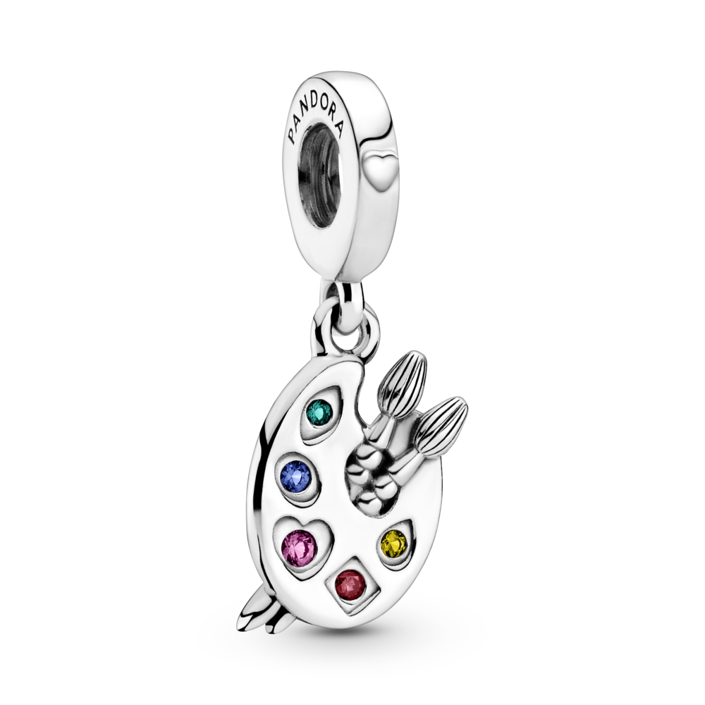 Charm Colgante en Plata de Ley Paleta de Artista 799320C01