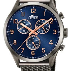 Reloj Lotus Hombre Pavonado Negro 18650/A