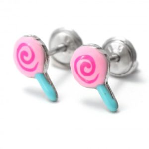 Pendientes Piruletas Rosas