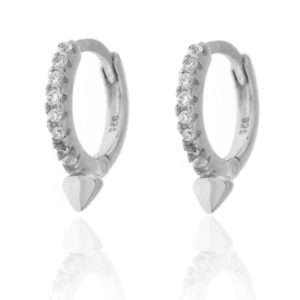 Pendientes en Plata de Ley Dune