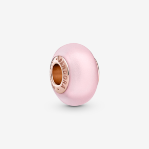 Charm en Plata de Ley Murano Rosa Mate 789421C00