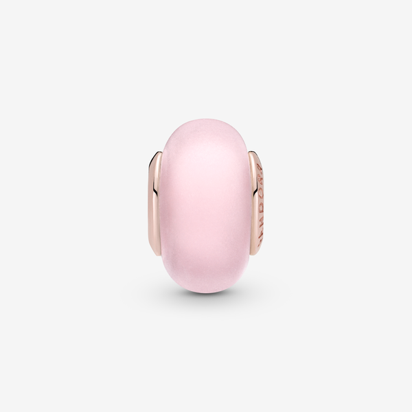 Charm en Plata de Ley Murano Rosa Mate 789421C00 - Imagen 2