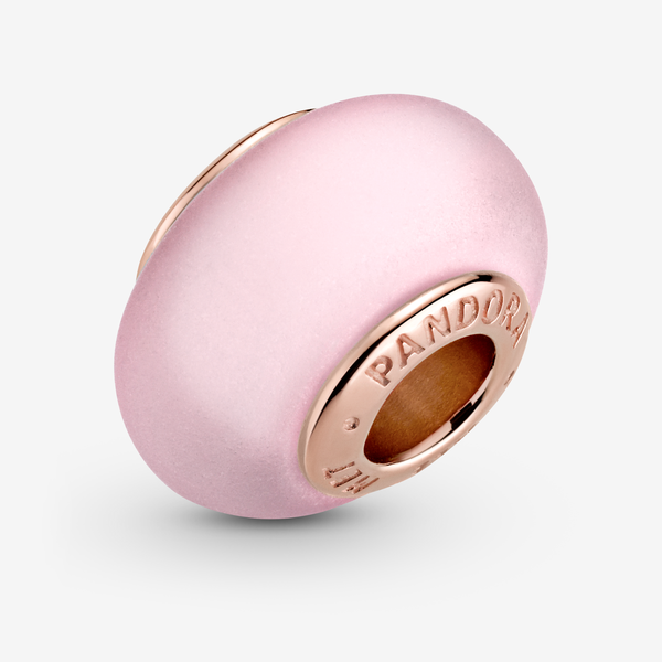 Charm en Plata de Ley Murano Rosa Mate 789421C00 - Imagen 3