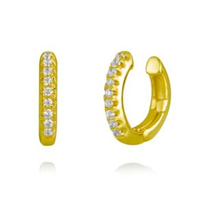 Ear cuff en Plata de Ley Linea Gold