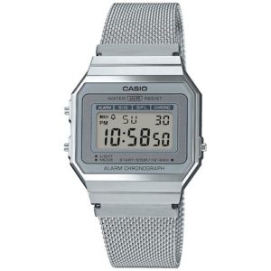 Reloj Casio Vintage Malla Milanesa Dorado A700WEM-7AEF
