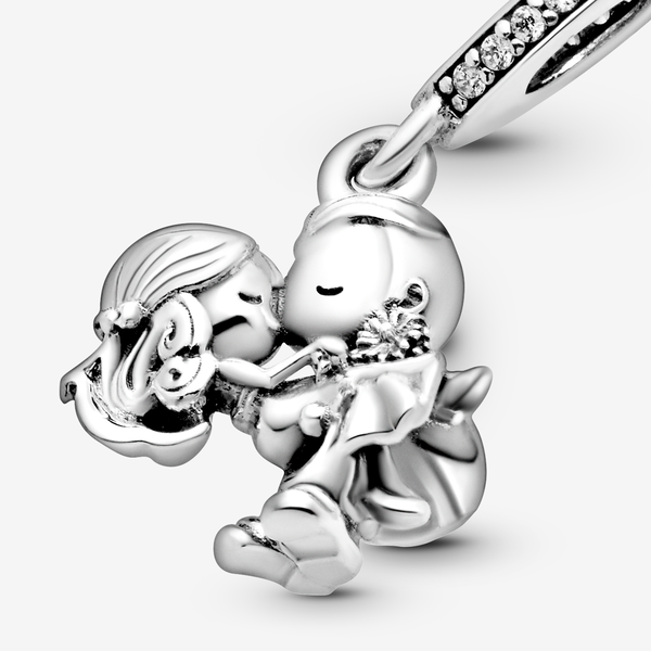 Charm Colgante en Plata de Ley Recien Casados 798896C01 - Imagen 2
