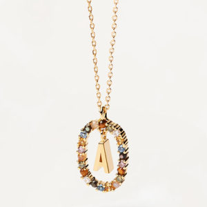 Collar Letra A Say My Name