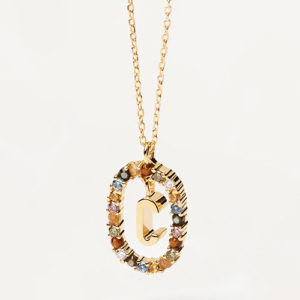 Collar Letra C Say My Name