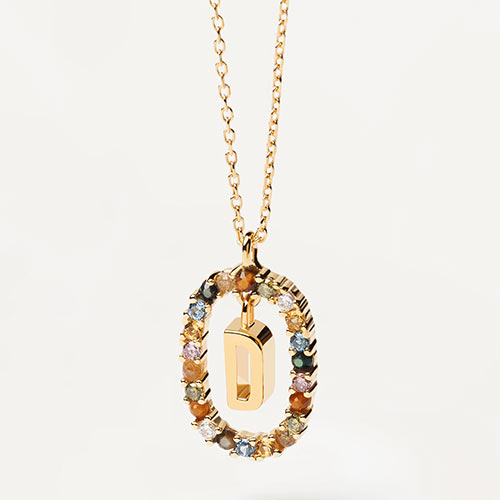 Collar Letra D Say My Name