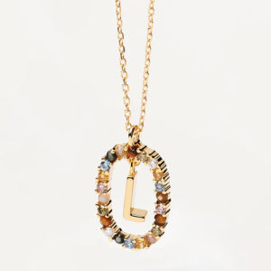 Collar Letra L Say My Name
