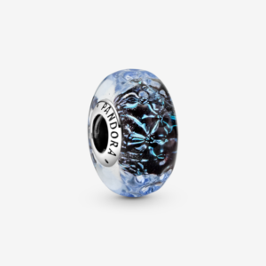 Charm en Plata de Ley Murano Azul Oscuro 798938C00