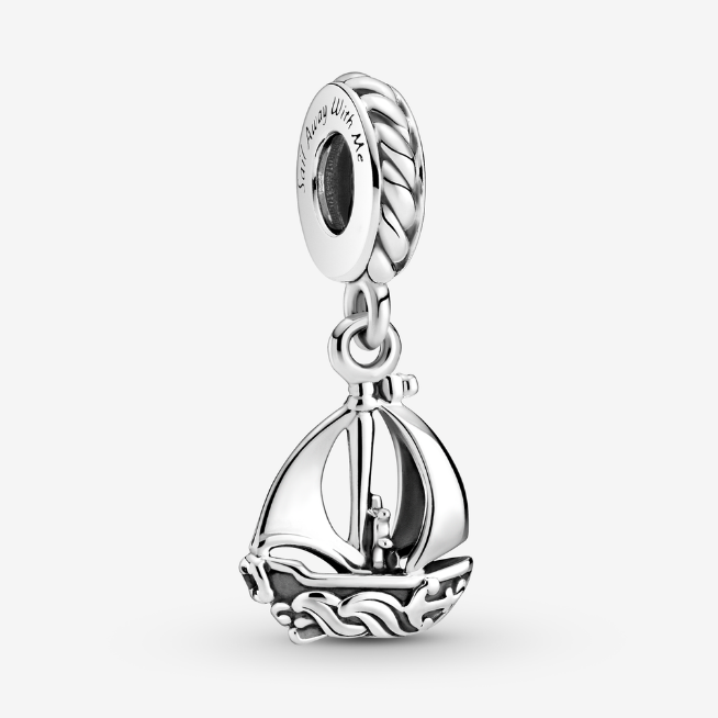 Charm Colgante en Plata de Ley Barco de Vela 799439C00