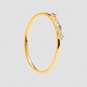 Anillo en Plata de Ley MIdnight Blue Gold AN01-193