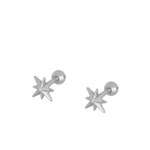 Piercing en Plata de Ley Estrella 8 Puntas