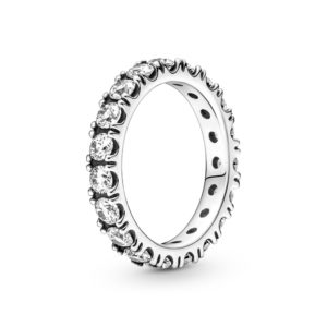 Anillo en Plata de Ley Eternity Brillante 190050C01