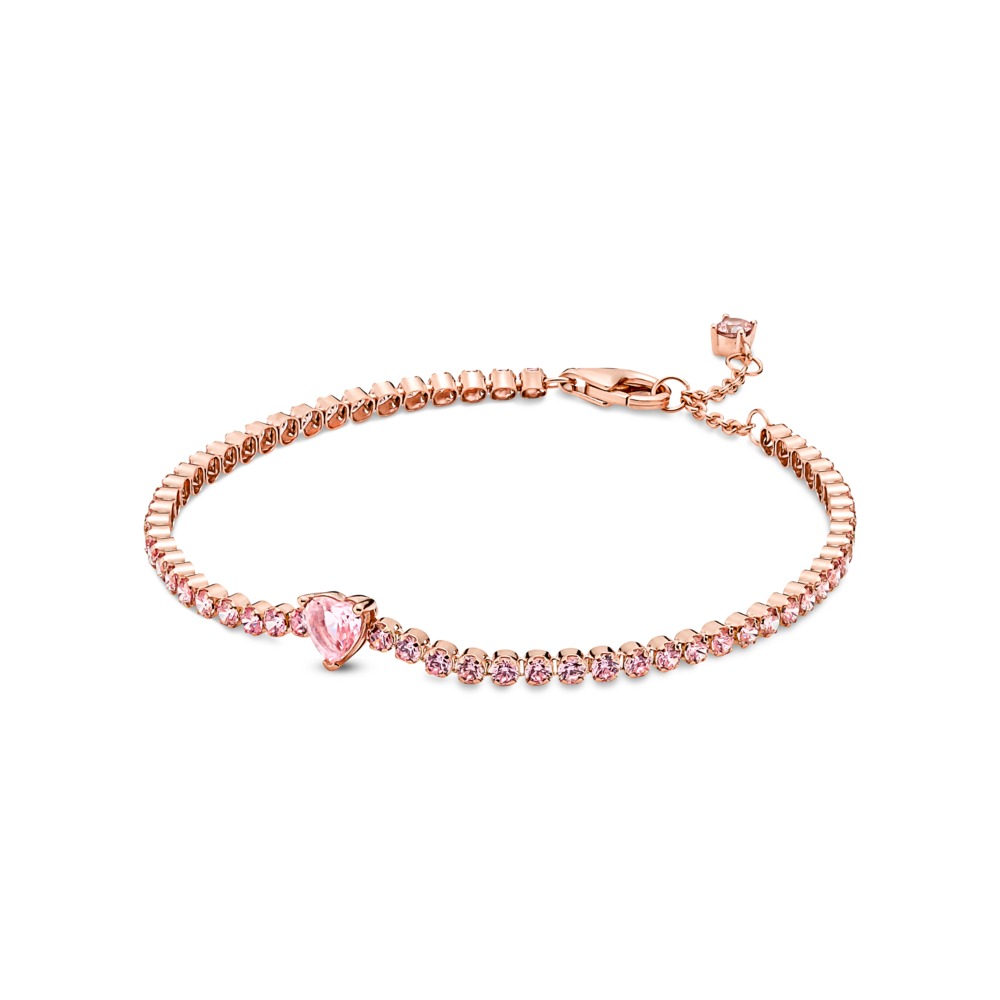 Pulsera en Pandora Rose Corazón Brillante 580041C01