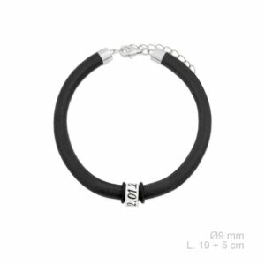 Pulsera Plata de Ley Te Llevo Conmigo