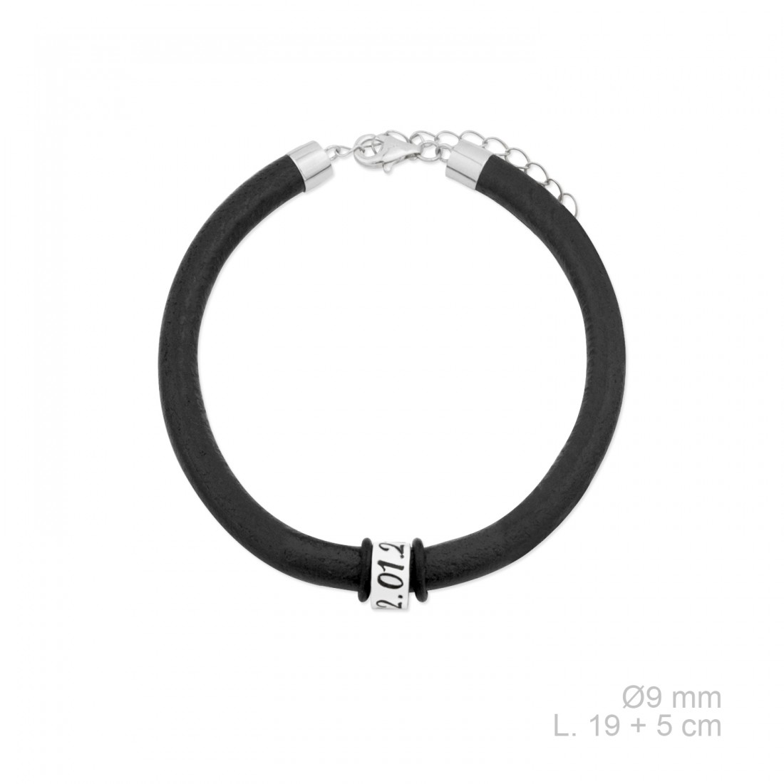 Pulsera Plata de Ley Te Llevo Conmigo
