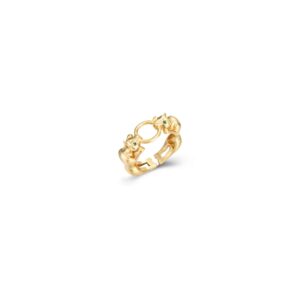 Anillo en Plata de Ley Panteras Gold