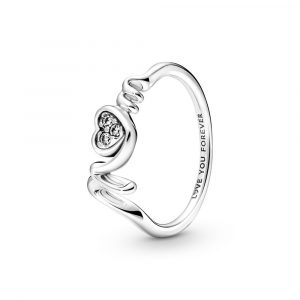 Anillo Corazón de Madre en Pave 191149C01